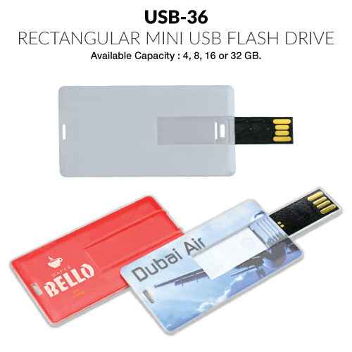 USB Flash in Mini Card Shape