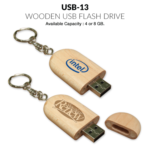 USB Flash Wooden