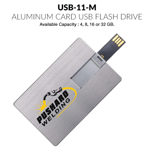 Aluminum Card Shape USB
