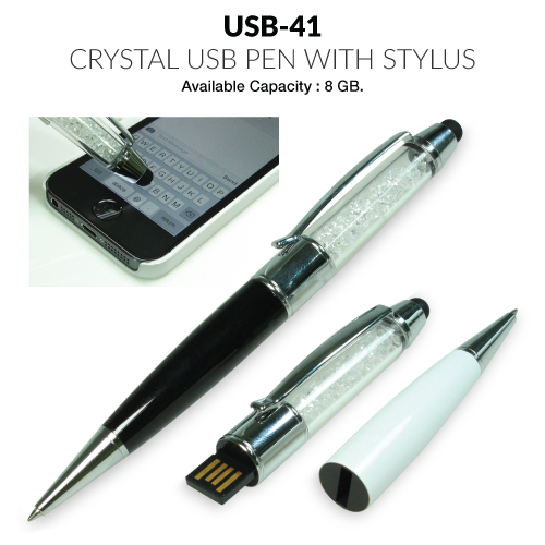 Crystal USB Flash Pens