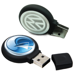 USB Flash for Round Logo Branding