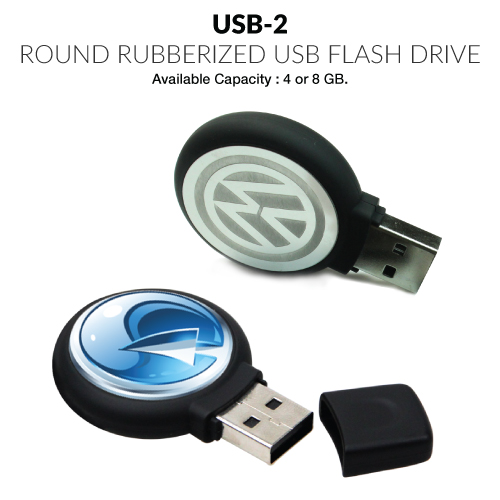 USB Flash for Round Logo Branding