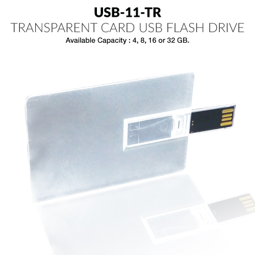 Transparent Card USB Flash