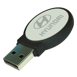 Oval shape USB Flash Drives