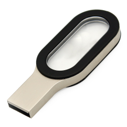 Promotional Metal with Crystal USB Flash